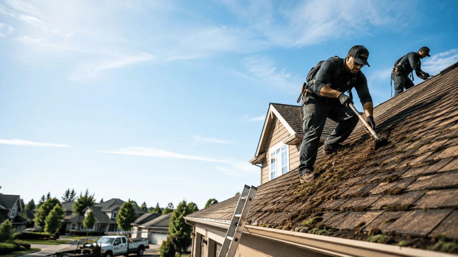 Roof Moss Removal in Philpot, KY near me